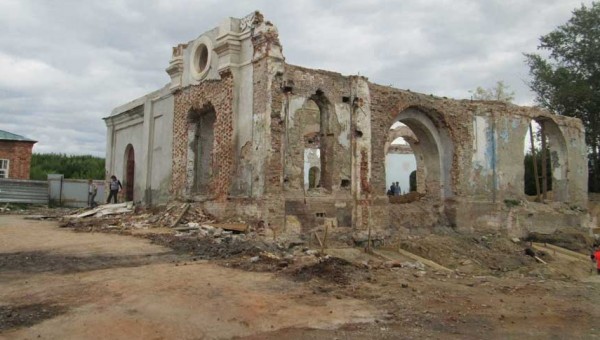 В Новосибирской области началось восстановление собора XIX века