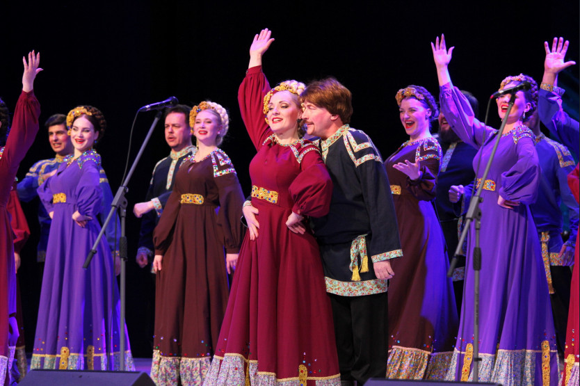 Сибирский хор сорвал овации в Беларуси