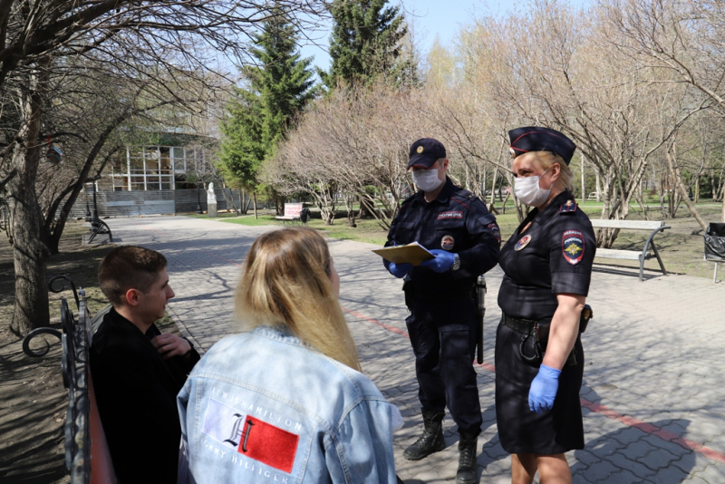 97 новосибирцев были задержаны в мае за нарушение карантина