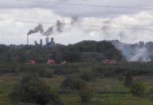 Свалка на левом берегу снова разгорелась