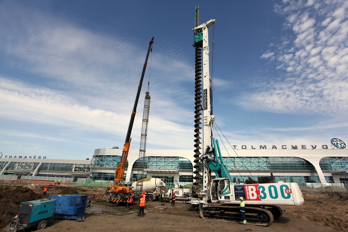 В Новосибирске начали строить новый терминал аэропорта