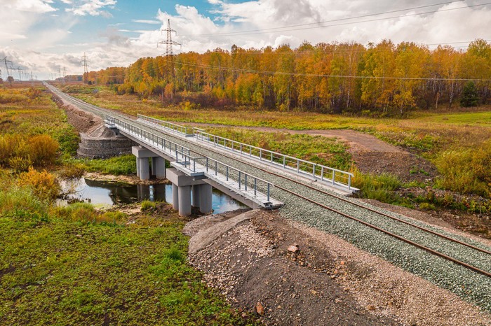 Мост через реку Шипуниху, Искитимский район, Новосибирская область
