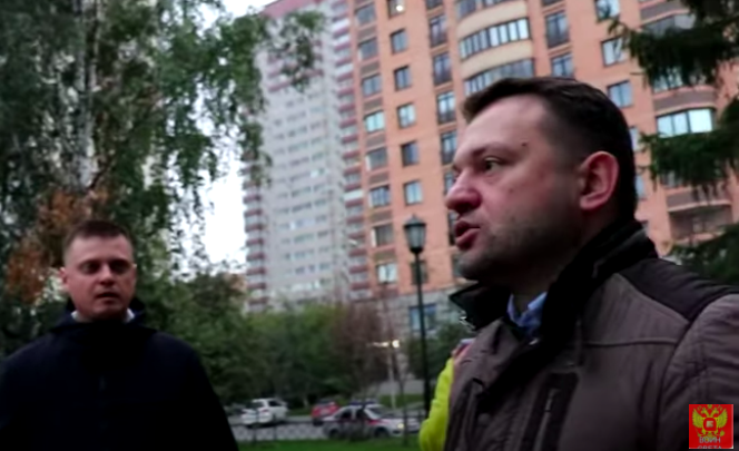 Кадр видео с признанием Сергея Бойко в том, что кандидатом от «УГ» может быть «жулик, вор и бандит»