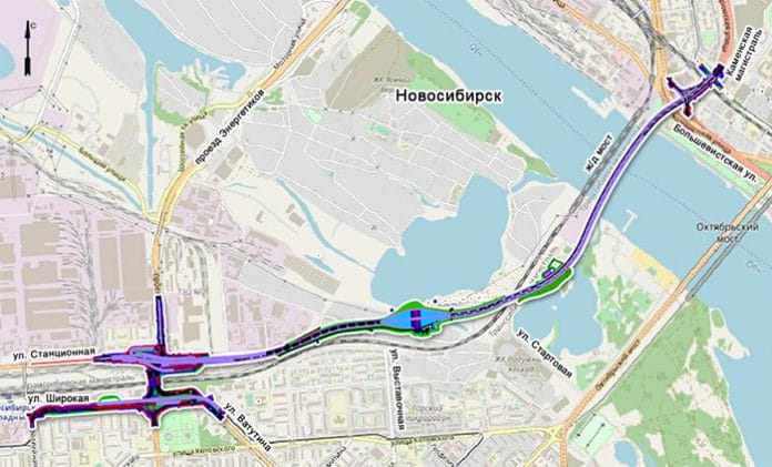 4 мост в новосибирске проект схема