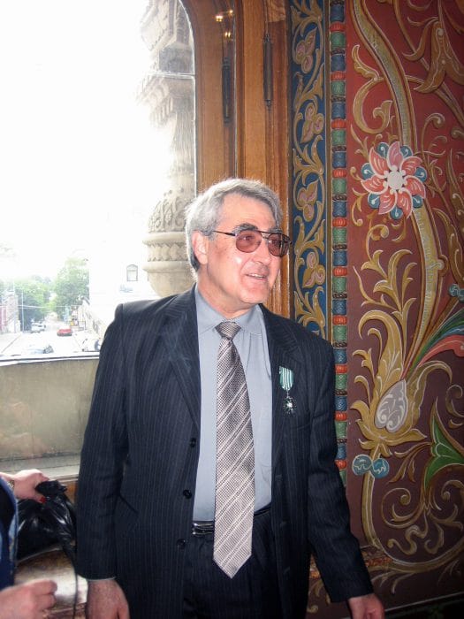 Во французском посольстве после вручения Ордена искусств и литературы Франции