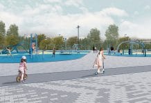 Около ледовой арены в Новосибирске создадут большой спортивный парк