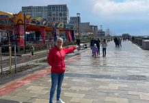 На набережной Новосибирска открыли не работавший променад