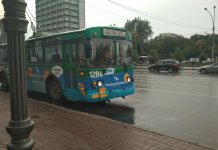 В Новосибирске остановлено движение троллейбуса №36