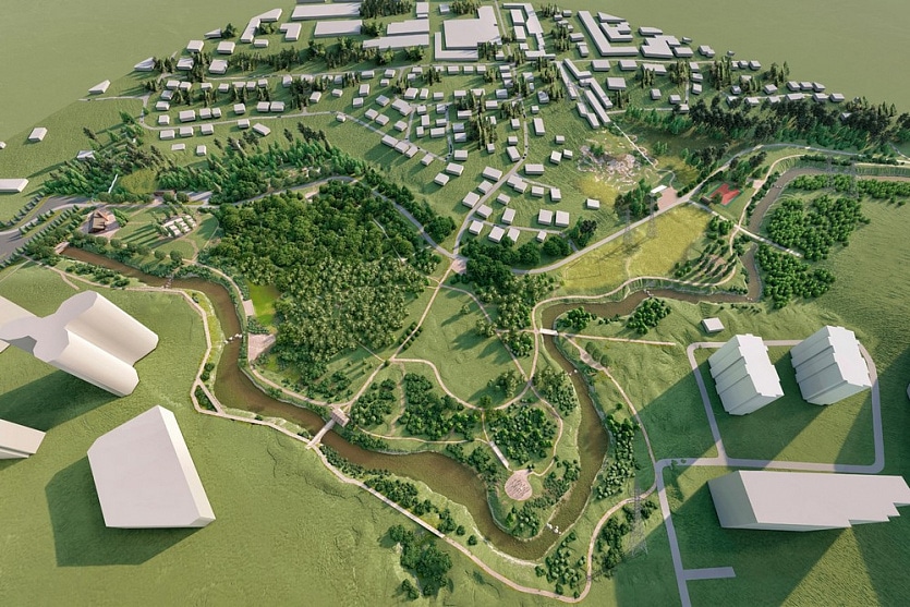 Парк «Каменка» в Новосибирске начнут строить в апреле 2022 года 