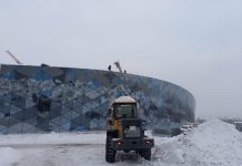 На Ледовой арене в Новосибирске готовятся включать отопление