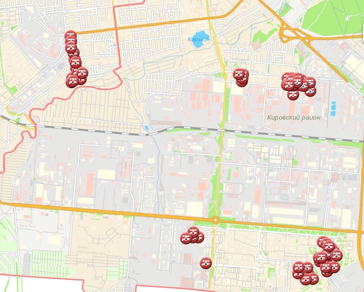 Карта жизнеобеспечения новосибирск