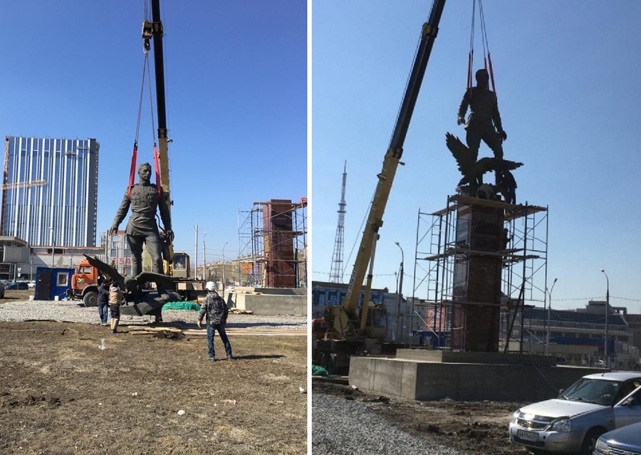 Установка новосибирск. Покрышкина памятник в Новосибирске площадь. Памятник на Маркса Новосибирск. Памятник на площади Маркса в Новосибирске. Памятник маршалу Покрышкину в Новосибирске перенесли.