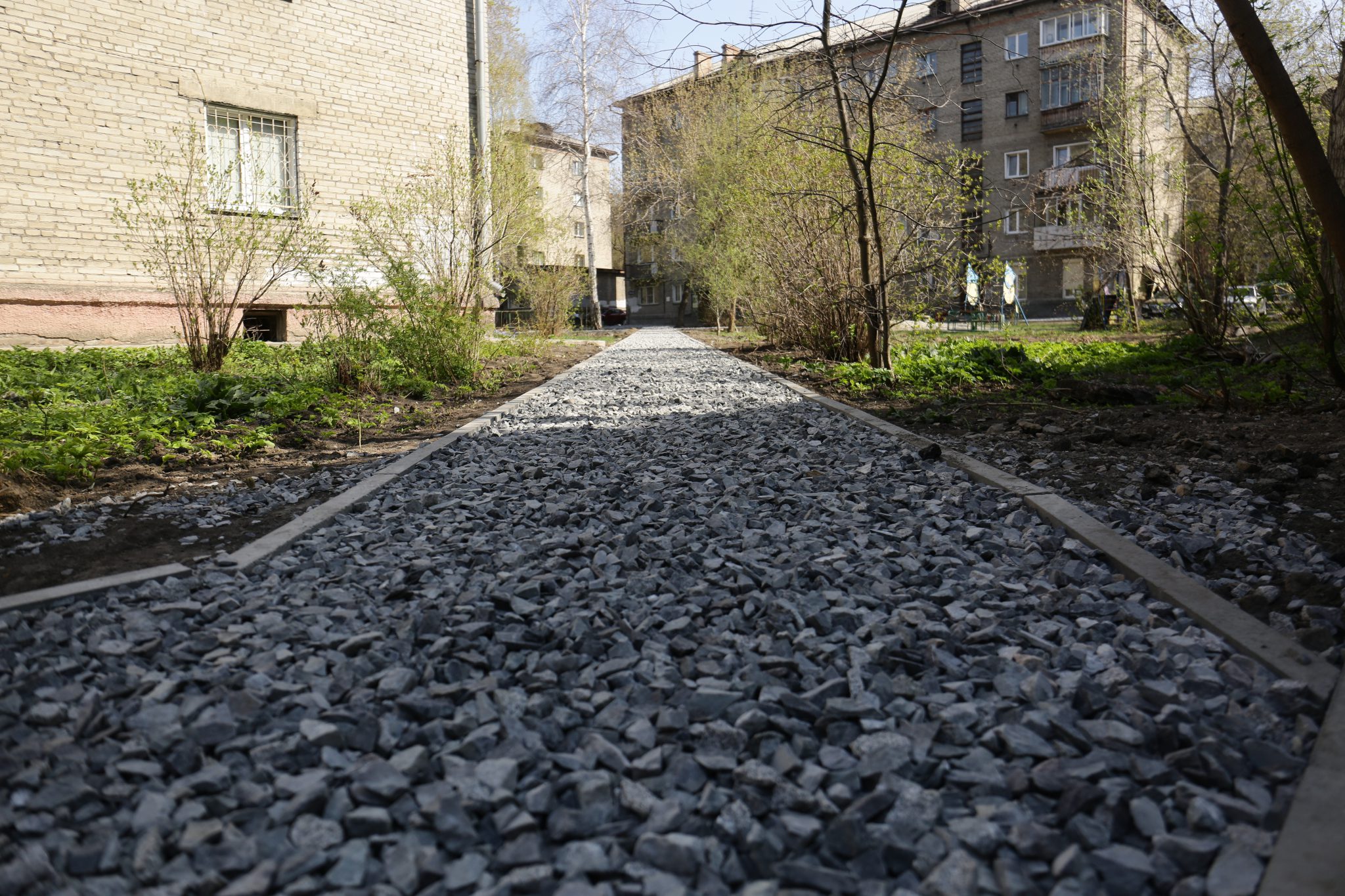 Мэр Новосибирска проконтролировал старт программы ремонта дворов