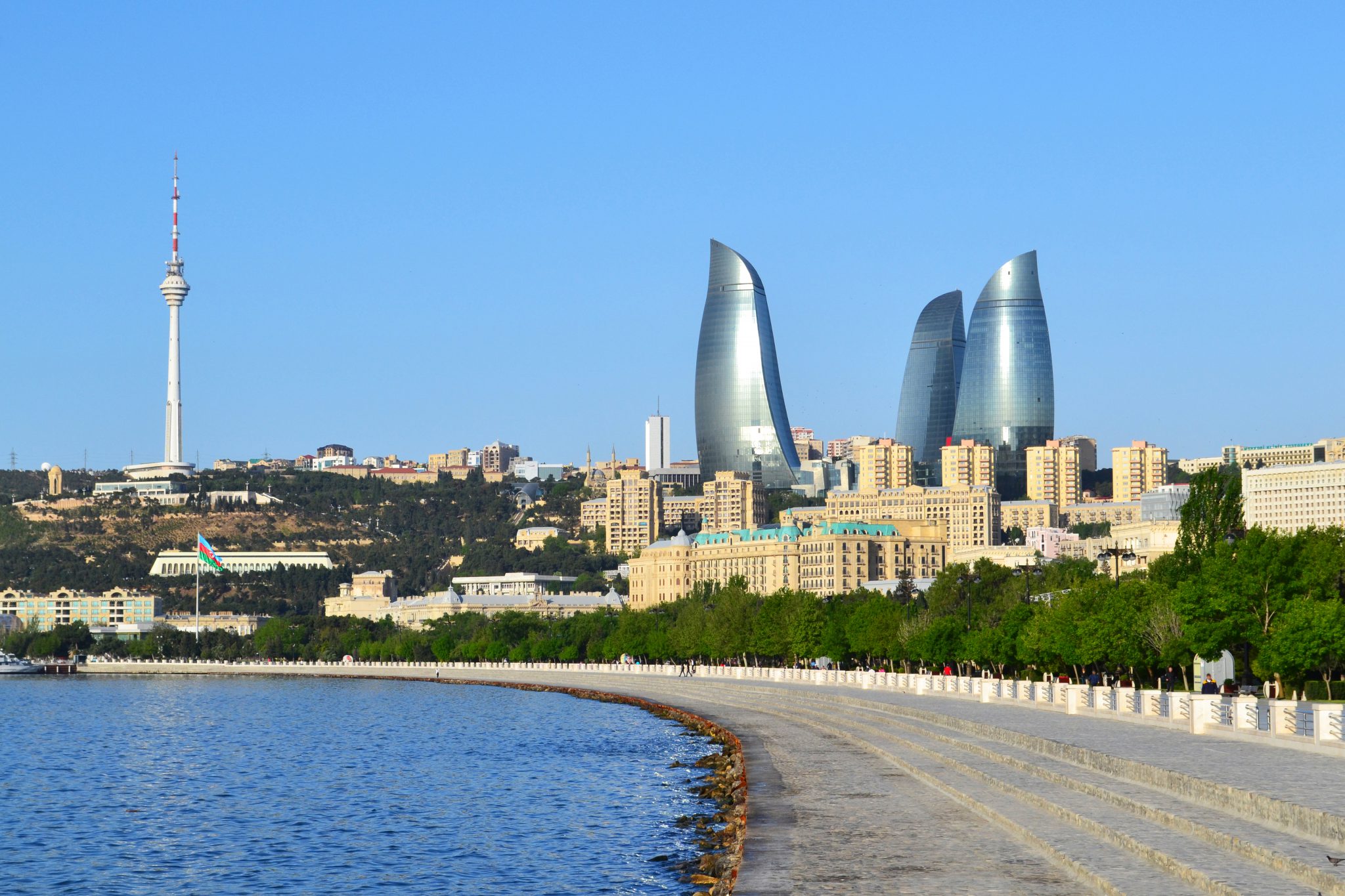 Baki-Баку,столица Азербайджана