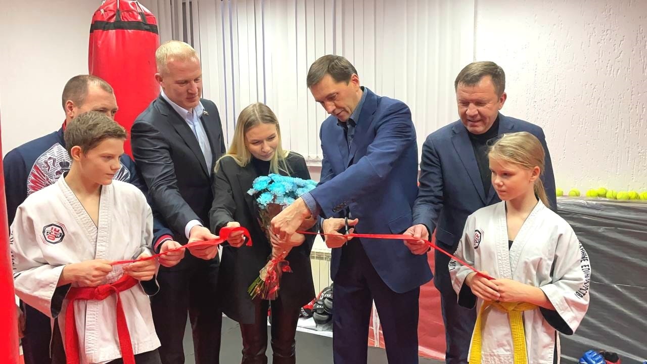 Два детских спортивных зала открылись в Новомарусино