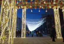 Новогодняя иллюминация обошлась Новосибирску в 150 миллионов рублей