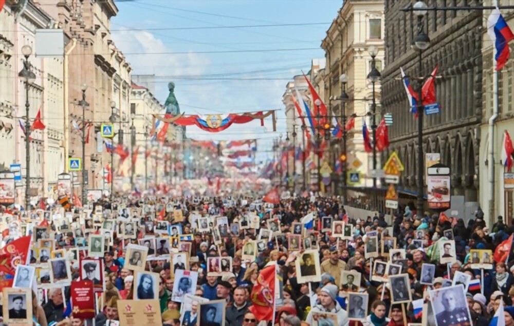 В бессмертный полк только фронтовики