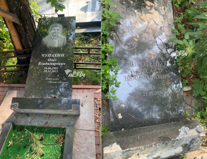 Осквернение могилы маслякова