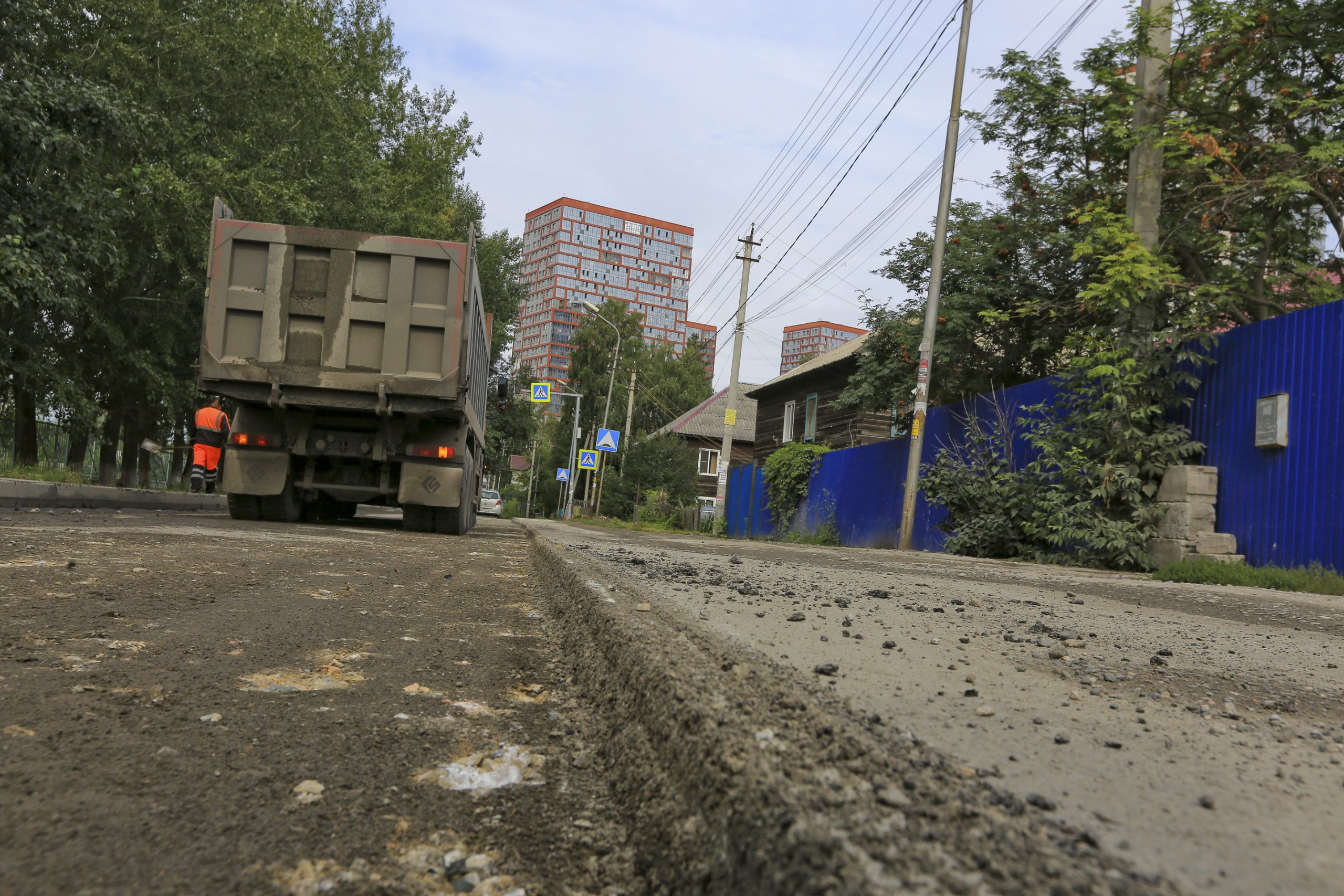 Денег на ремонт дорог частного сектора Новосибирска выделено больше на  треть - Новая Сибирь online