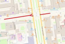 В Новосибирске на месяц перекроют улицу Комсомольскую и сузят Красный проспект