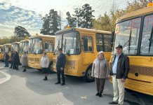 49 новых школьных автобусов поступили в образовательные учреждения Новосибирской области