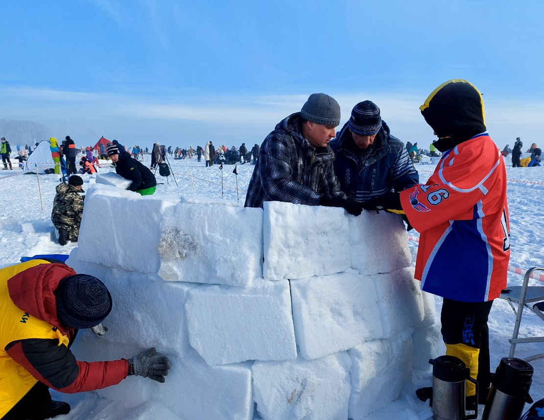В «Городе эскимосов» на пляже Академгородка может вырасти 300 иглу