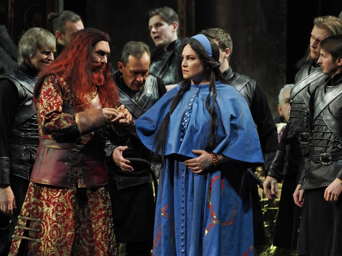 В роли Любаши в опере «Царская невеста» Римского-Корсакова