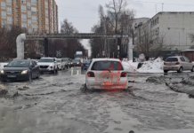 Февральский дождь убрал снег с крыш вместо новосибирских коммунальщиков