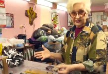 Новосибирские общественники придумали механизм для плетения маскировочных сетей