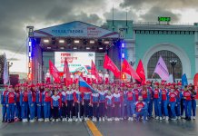 Сто талантливых детей отправились из Новосибирска по городам России на «Поезде Героев»