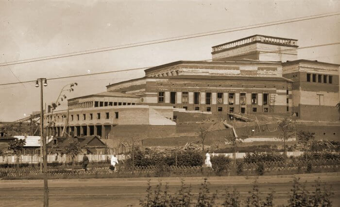Иваново. Дворец искусств на Покровской горе. 1939 год