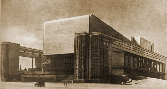 Новый Ростовский драматический театр имени Горького. 1935 год