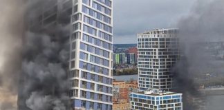 В Новосибирске вспыхнула строящаяся «Горская Лагуна»