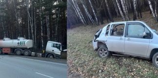 В Новосибирской области водитель легковушки насмерть столкнулся с большегрузном