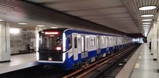 Новый поезд «Ермак» откроет двери для пассажиров новосибирского метро через неделю