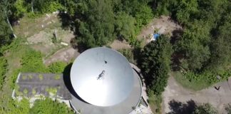 В Новосибирске «тарелку» в Бугринской роще хотят признать объектом культурного наследия