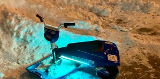 В Новосибирске на смену электросамокатам пришли электроснегокаты