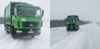 Гололед вызвал сбои в вывозе мусора в Новосибирской области