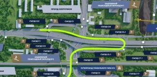 В Новосибирске открыт новый съезд Центрального моста в сторону Станционной