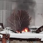 Новосибирцы заметили столб дыма в Заельцовском районе — что горело