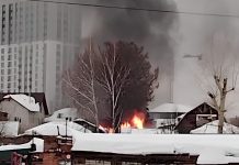 Новосибирцы заметили столб дыма в Заельцовском районе — что горело
