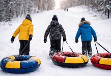 Школьник сломал позвоночник, катаясь на «ватрушке» под Новосибирском