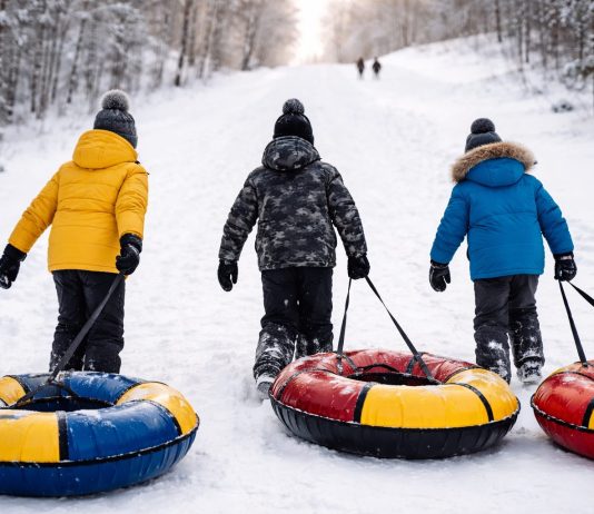 Школьник сломал позвоночник, катаясь на «ватрушке» под Новосибирском
