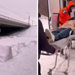 17-летняя девушка упала с моста в Кировском районе Новосибирска