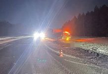 КамАЗ насмерть сбил пешехода под Новосибирском