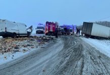 Фото ГИБДД. ДТП под Искитимом