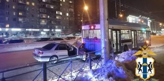 ДТП-с-троллейбусом-в-Новосибирске