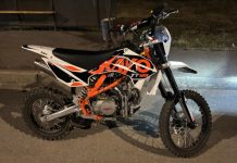 За пьяное вождение новосибирца лишили питбайка и свободы