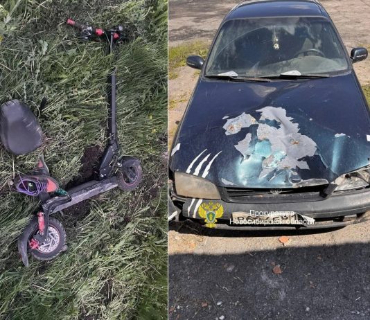 Под Новосибирском будут судить автоледи без прав, насмерть сбившую 11-летнего самокатчика