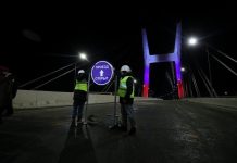 Проезд по четвертому мосту в Новосибирске открыт со скоростью 40 км/час